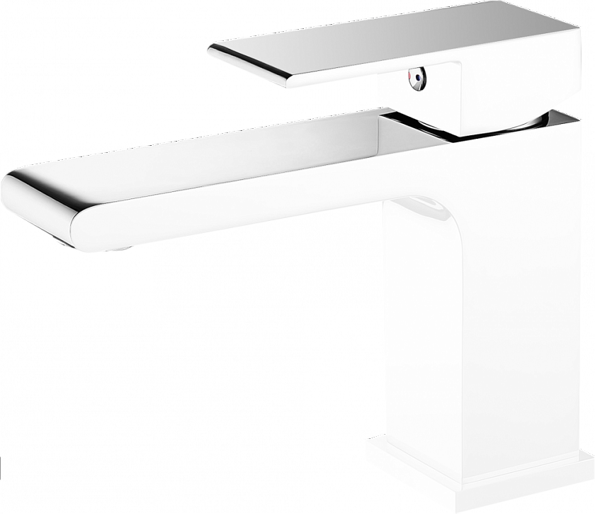 Смеситель для умывальника белый Ganzer GZ28011-F