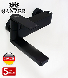 Смеситель для ванны однорычажный черный Ganzer 07031-C Ganzer  Германия