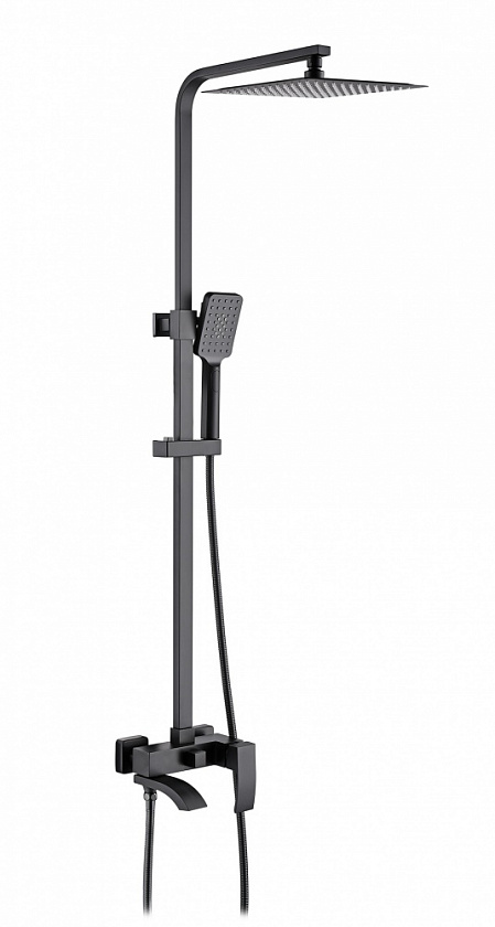 Душевой релинг черный Ganzer GZ44061-C