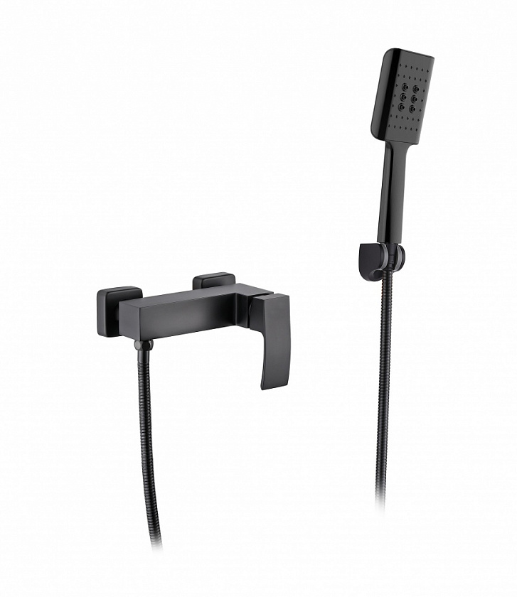 Смеситель для душа черный Ganzer GZ44052-C