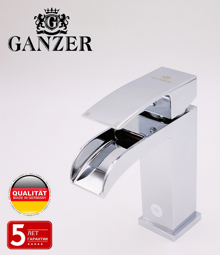 Смеситель для умывальника водопад Ganzer GZ44014