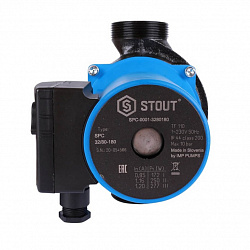 Насос циркуляционный STOUT SPC 32/80-180 (с гайками) Stout  Словения